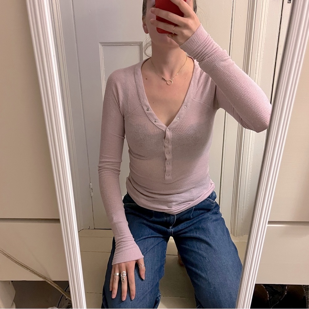 Out from under UO snap shirt